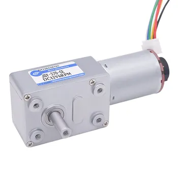 Reland Sun JGY-370 Schneckengetriebemotor – DC 6V, 30 U/min, 6 Mm D-Welle – Hohes Drehmoment Mit Selbsthemmung