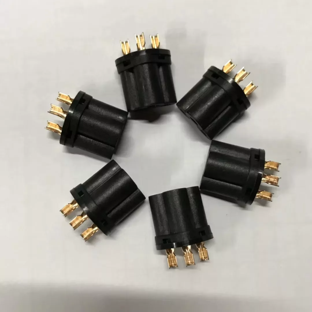 IEC C5 Female Connector Plug Inserts for Power Cord  Copper & PBT Material, Durable Cloverleaf Connector