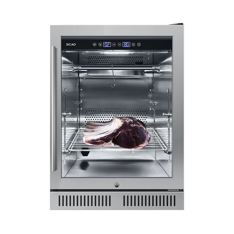Buy Wholesale China 125l Compressor Dry Aged Steak Refrigerator Meat Aging Refrigerator  Dry Aged Beef Machine & Dry Ager Fridge at USD 560