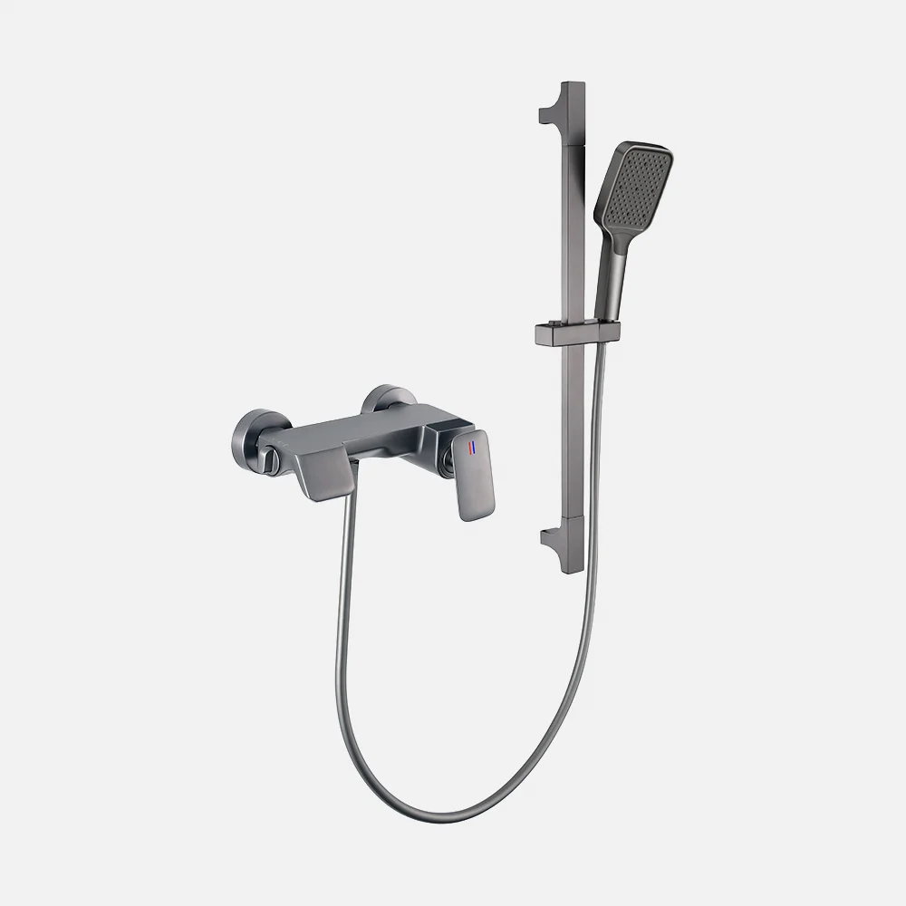 gold bathroom head shower column faucet bath mixer shower set