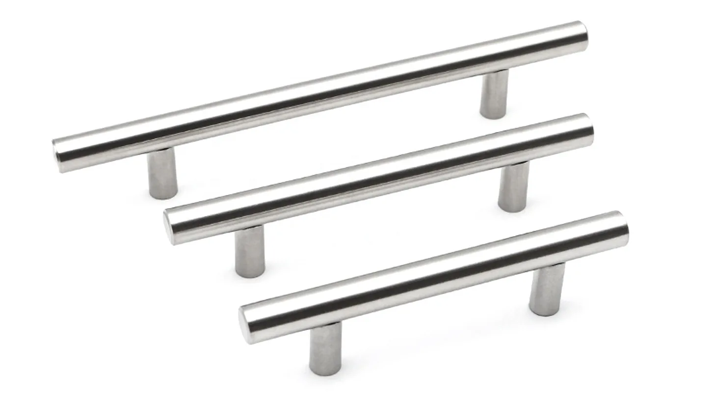 Black Stainless Steel Cupboard Pull Handle Furniture Hardware Gold