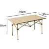 beige- mesa larga de 95*55*50cm