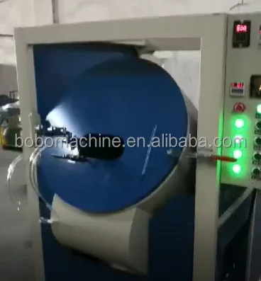 BOBO Machine automatic plastic steel roller drum spray coating painting shown in a detail photo for this news article