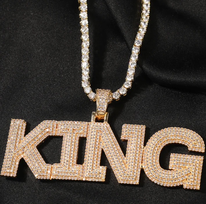 Letter Pendant Custom Name Necklace 