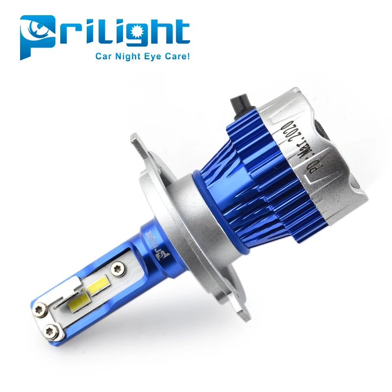2024 Newest Mini Size H4 LED Headlight Car Bulbs 60W 13000Lm P6 Bulb H11 H7 H11 H8 H9 9005 9006 for Auto Lighting System
