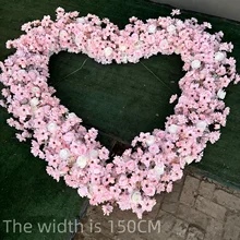 Wholesale  wedding centerpieces table decorations artificial flowers heart
