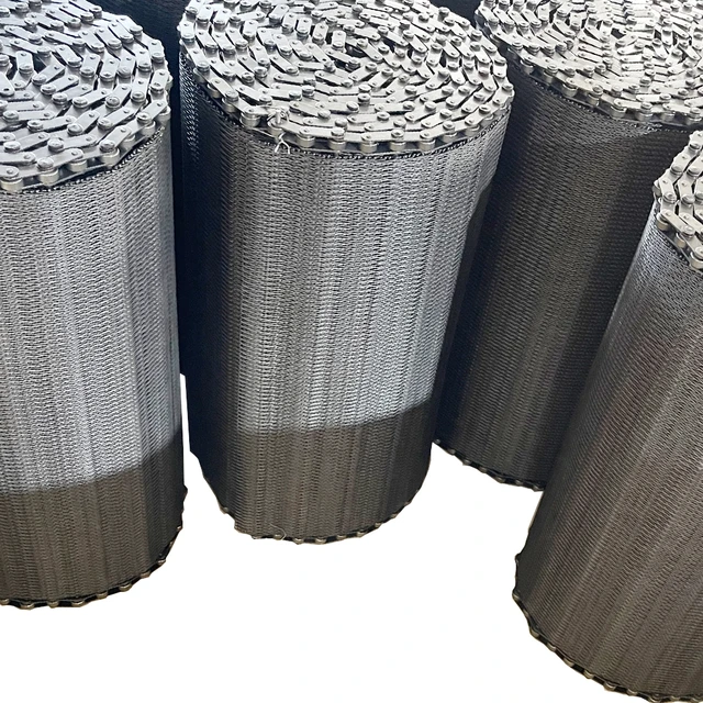Direct Sale Stainless Steel Bag Noodle Conveyor Belt 5