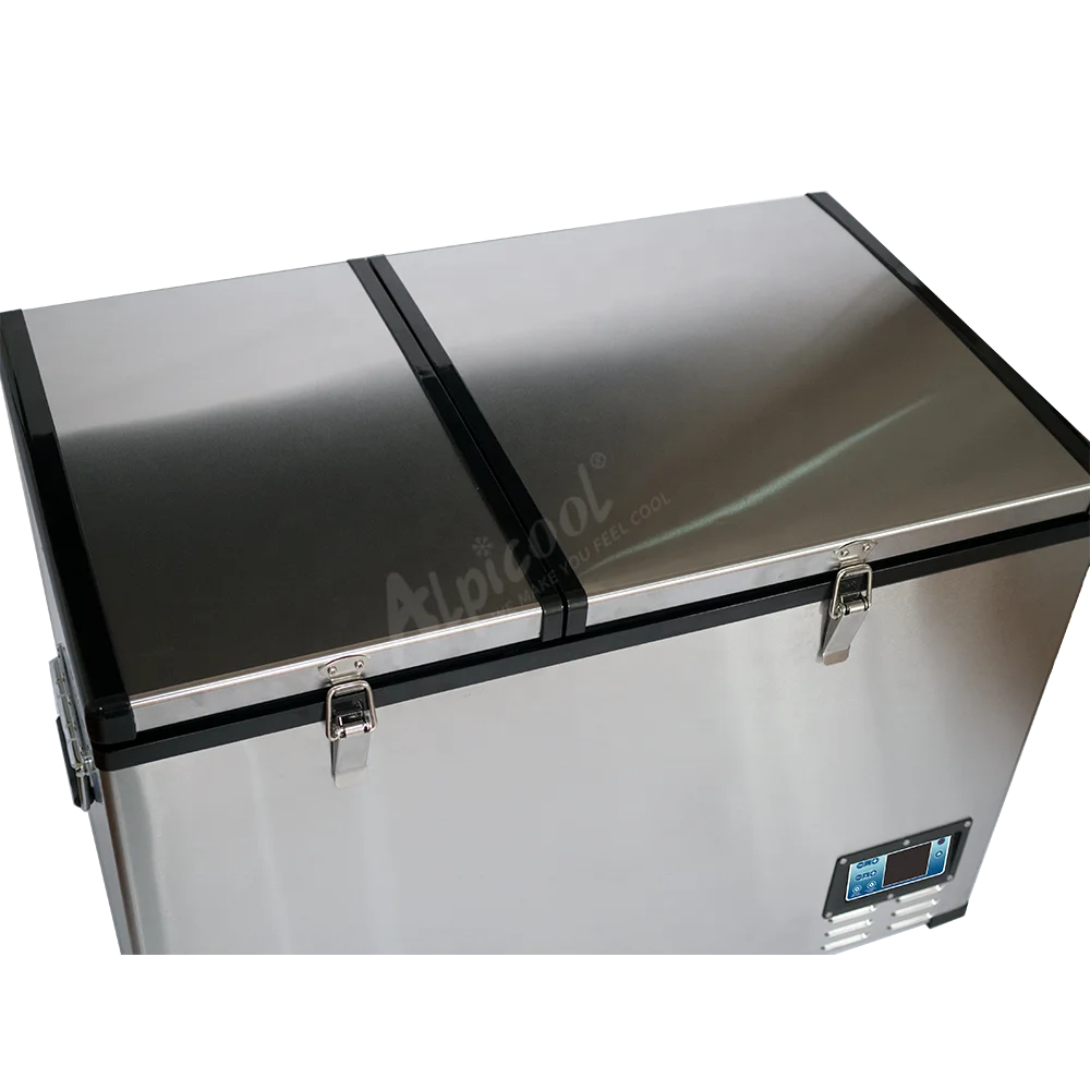 Alpicool Dual Zones Car Fridge Freezer - 100.4L Capacity