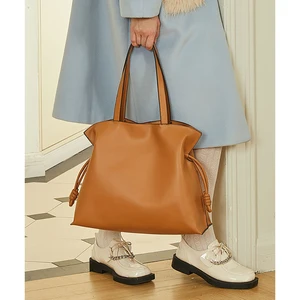 Top Quality Vintage Genuine Leather Bag Popular Tote Bag