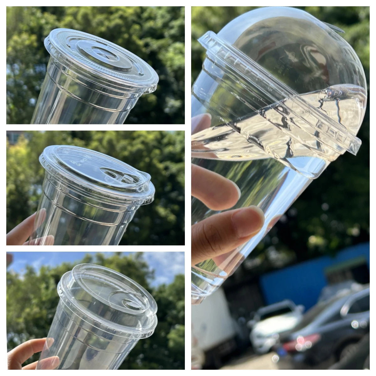 Custom Printed Clear Disposable9101216 20 24 Oz Coffee Smoothie