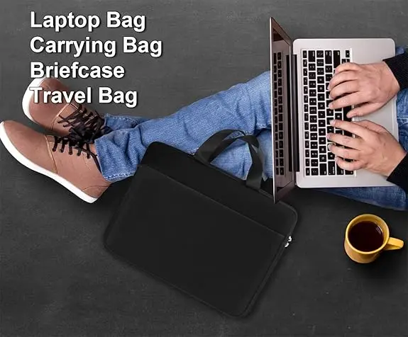 product customize laptop sleeve case durable travel laptop bag handbag shockproof protective computer cover carrying bag briefcase-4