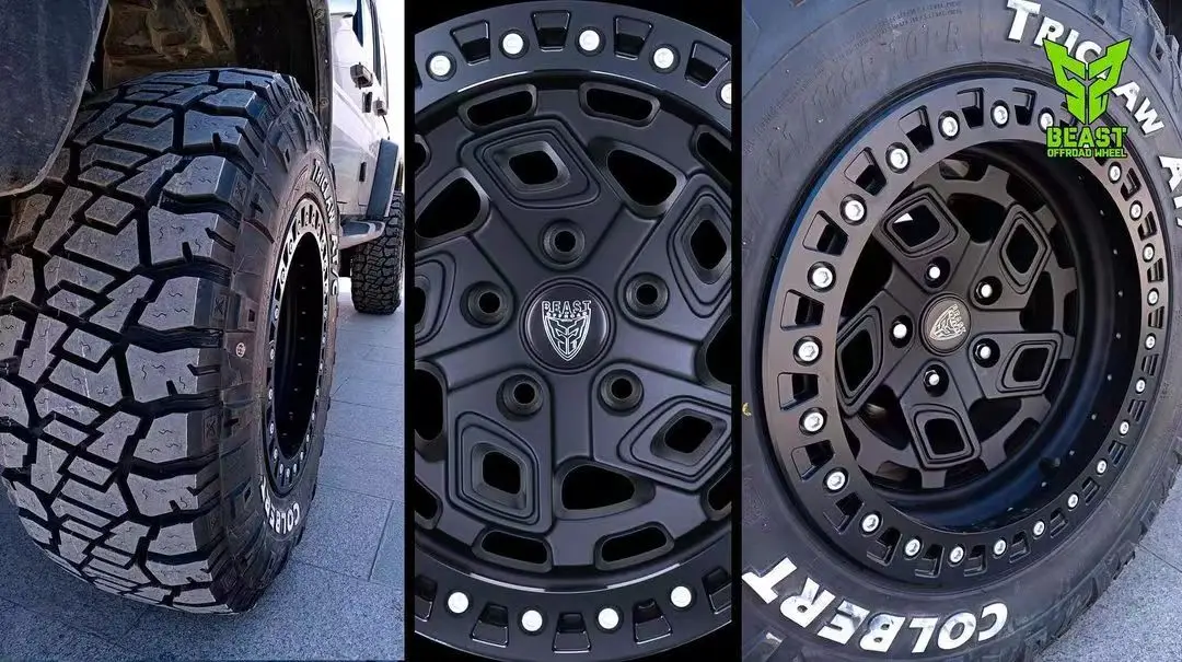 Speed Beast Rims Multi Spoke Design 4x4 off Road Wheels BEAST 17 20 Inch for Hilux GR ...