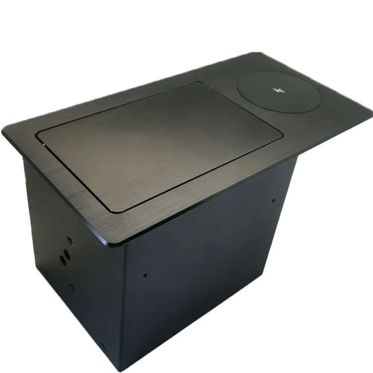 Vnx Desktop Socket Electrical Switches Pop up Floor Socket Hidden Type for Meeting Room Double Mutil Universal Power Outlet