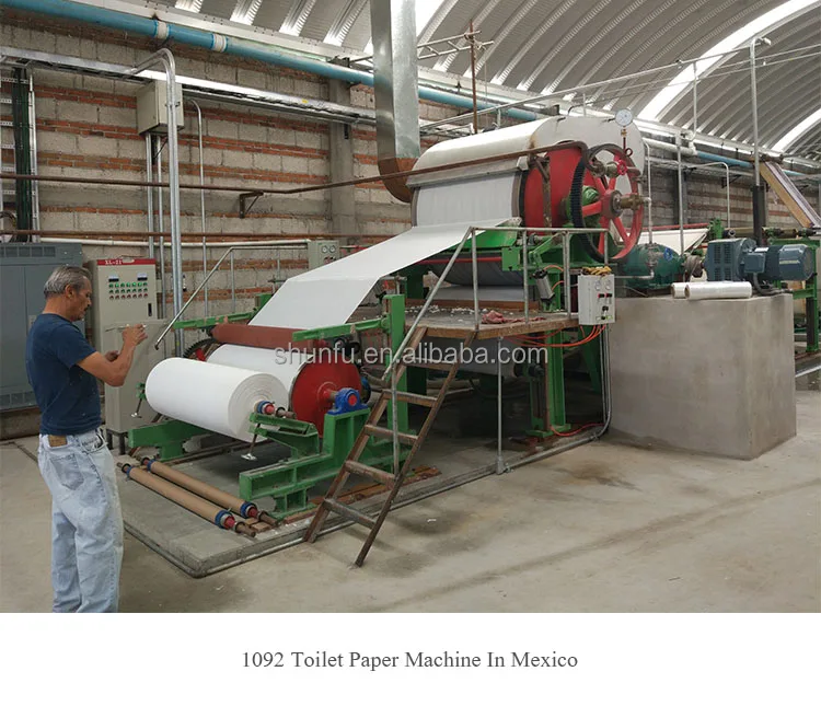 Plant Manufacturing Production Line Mill Toilet Paper Machine Making ...