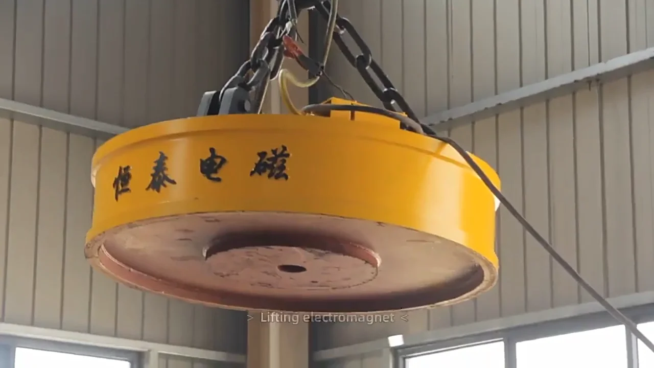hook electromagnetic crane electromagnet for forklift
