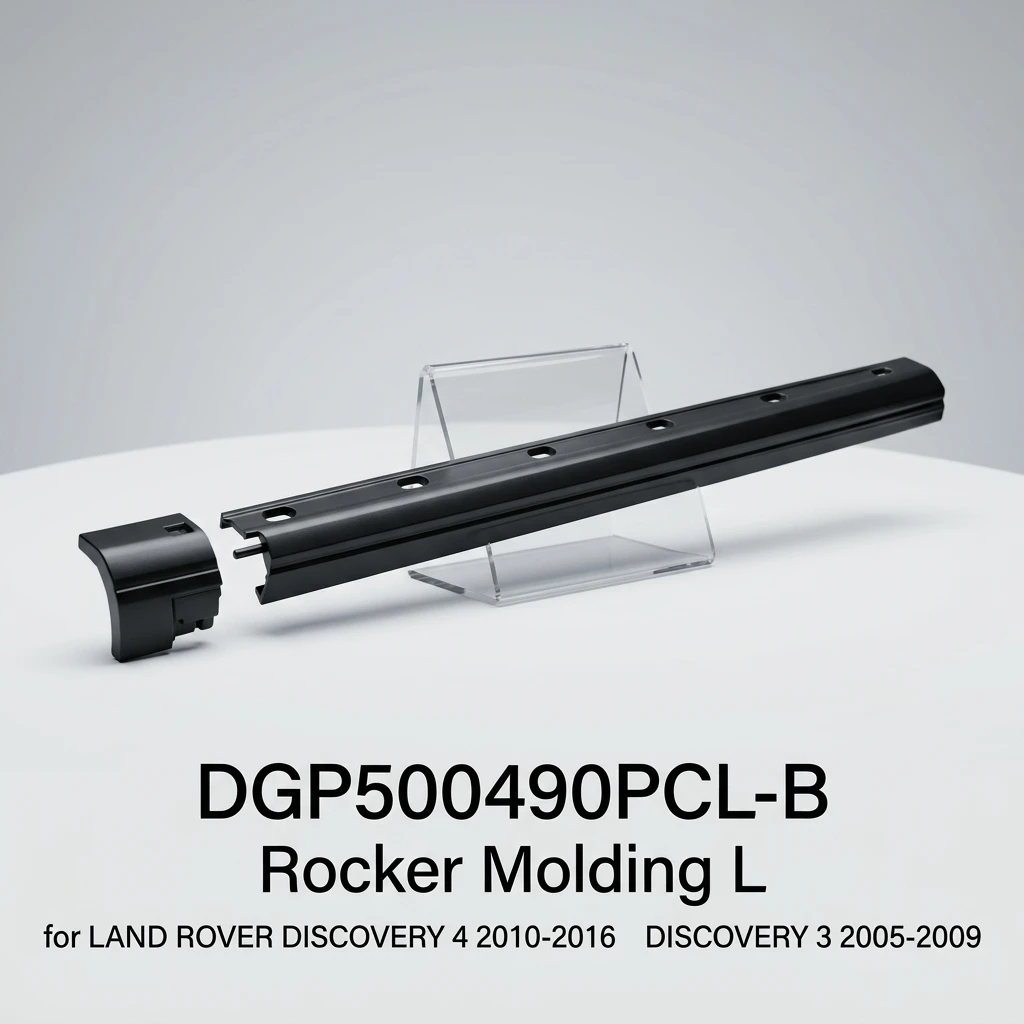 DGP500490PCL-B Rigenstar PP+EPDM-20 Primed Rocker Molding L for for 4 2010-2016 & 3 2005-2009
