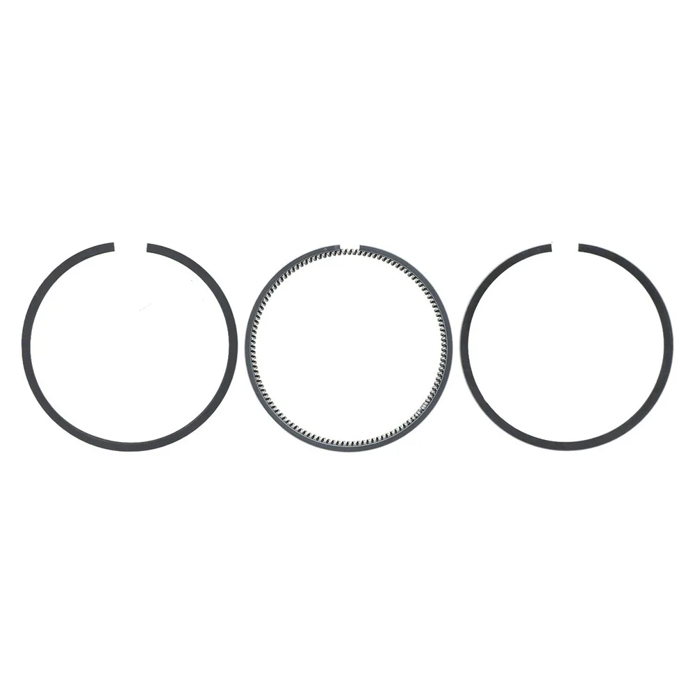 Excavator New 3 STD Piston Ring Set for Mitsubishi K3H Tractor Excavator Loader Engine Parts