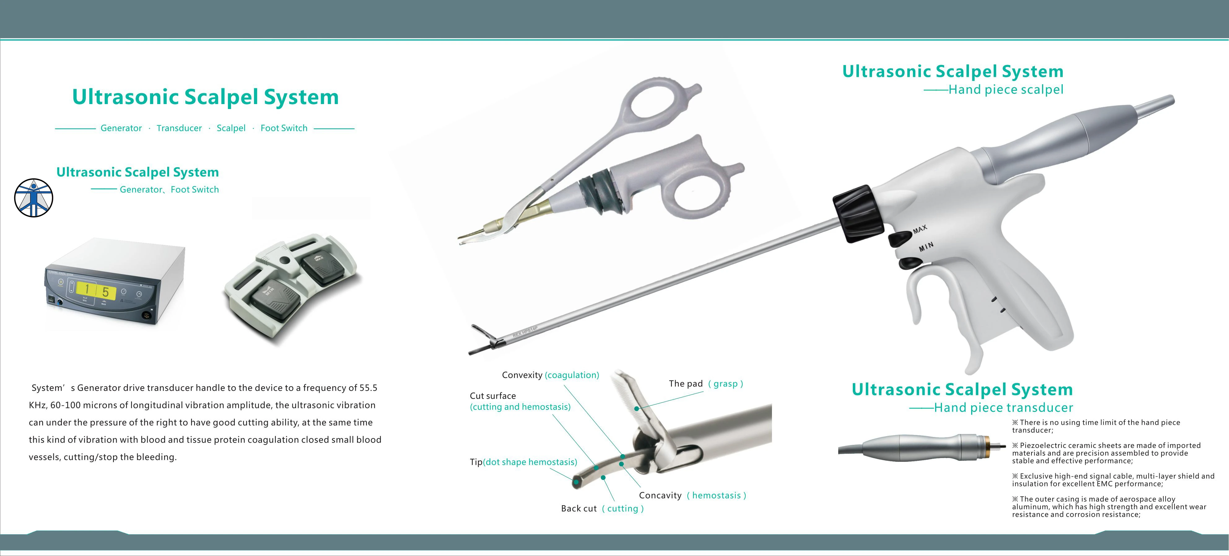 Surgical Laparoscopic Instrument Scalpel Ultrasonic Scalpel System Ultrasound Scalpel Buy