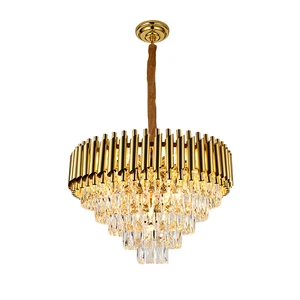 Morocco Style Luxury Crystal Golden Chandelier &pendant Light