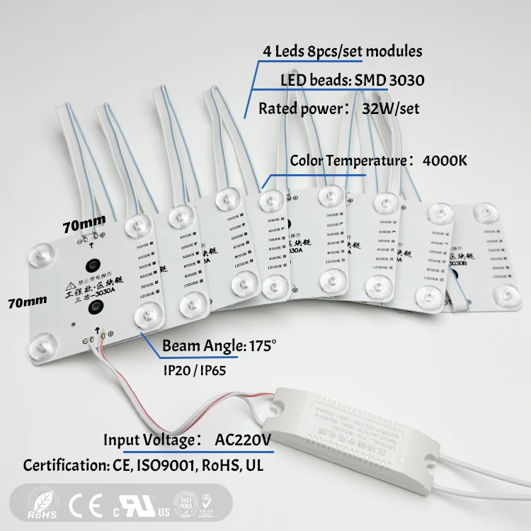 product ce power saving high brightness monochrome block light 220v blockchain led modules for light boxes-7