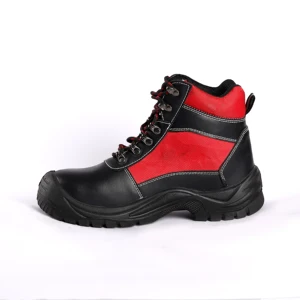 Factory Outlet Safety Shoe Steel Toe Anti Smash Anti-Puncturef Protective Shoe Mid-top Lace-up Breathable Security Work Footwear