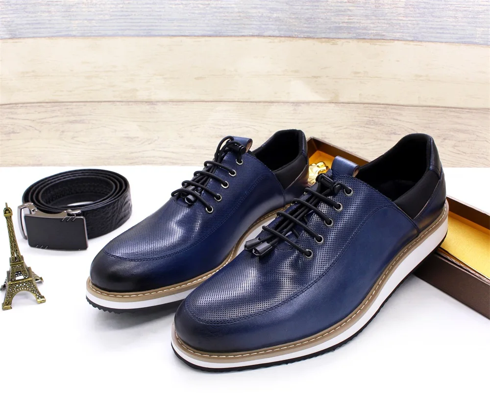 Leather Shoes In Fashion 2021 2021 Men's Leather Shoes Durable