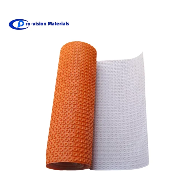 Modern Design Direct Selling Decoupling Mat Membrane Flooring Tiles Uncoupling Heat Membrane for Bathroom Floors