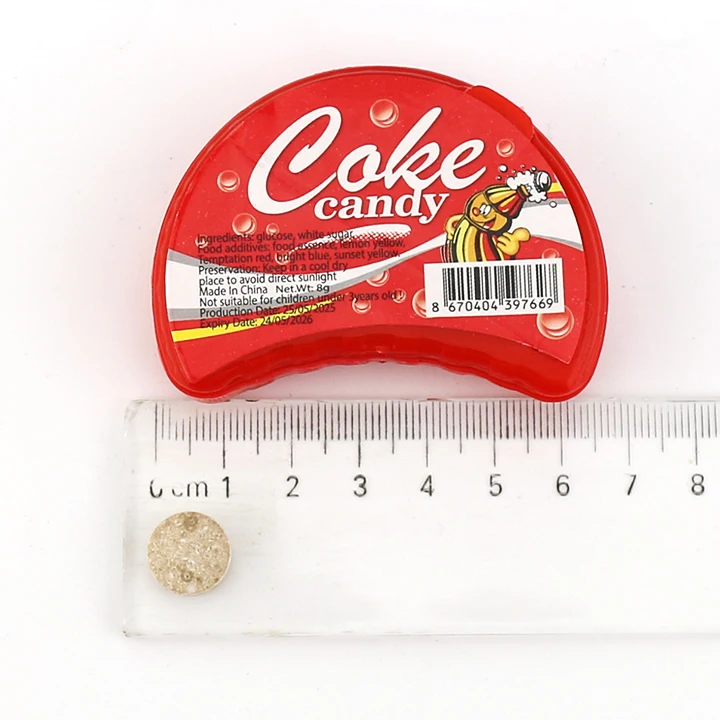 Cola pressed candy