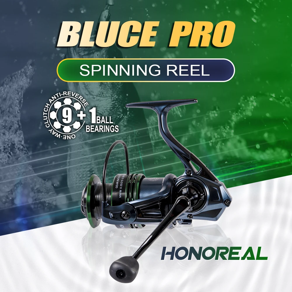 HONOREAL BLUCE PRO anti-reverse switch tackle