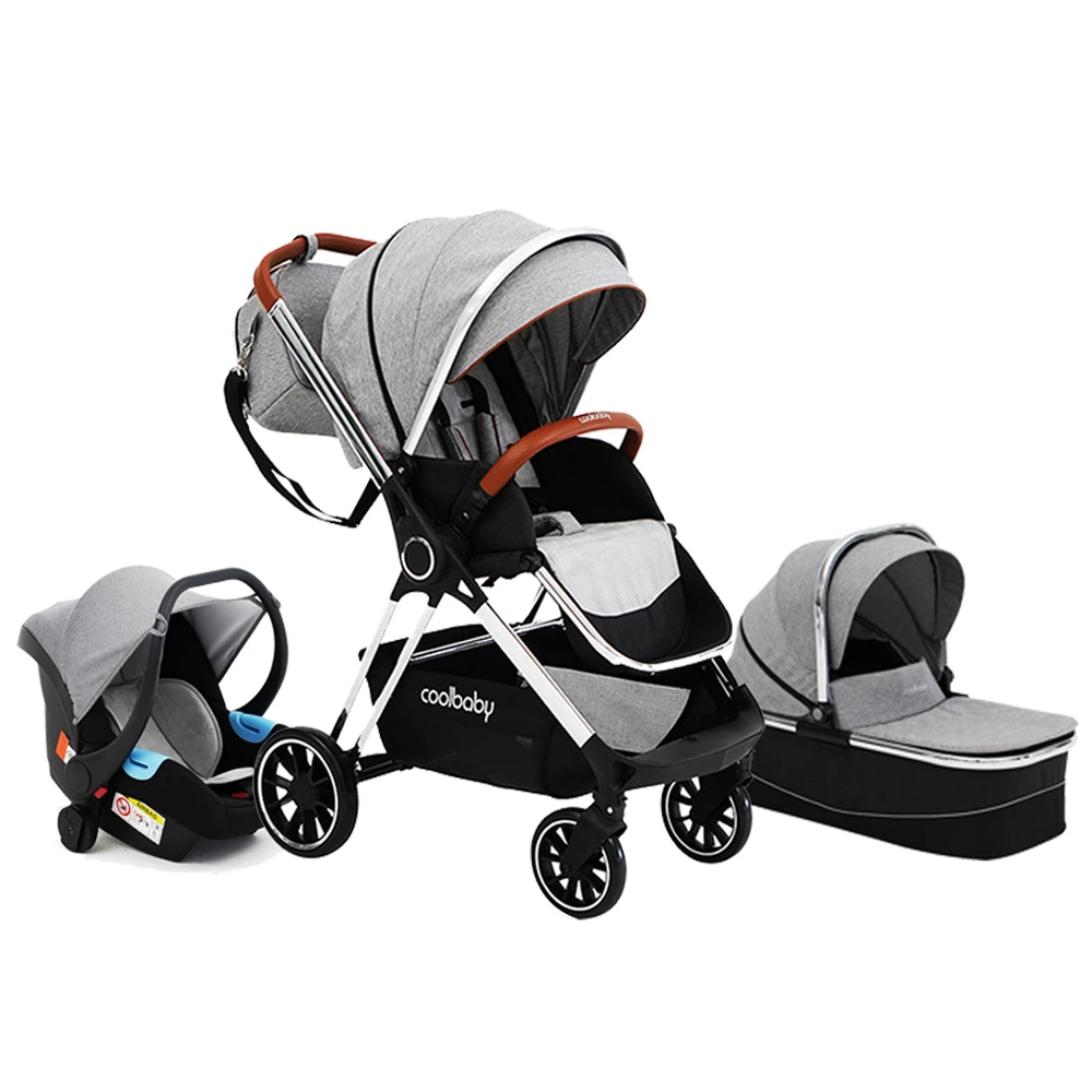 Baby Stroller Aluminum Korea 3 In 1 Carry Baby With En Certification For 03 Years Old 9kg 36.