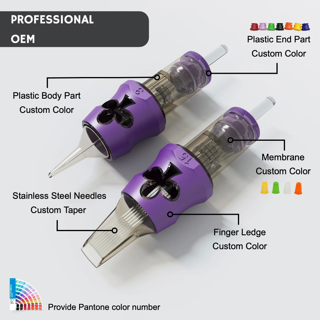 2024 New Develop Tattoo Cartridge Needle Tattoo Supplies Wholesale 