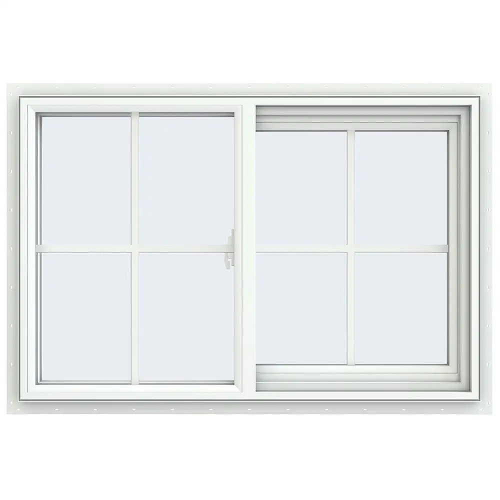 Minglei 1200 X 1200 Pvc Sliding Window Grill Design
