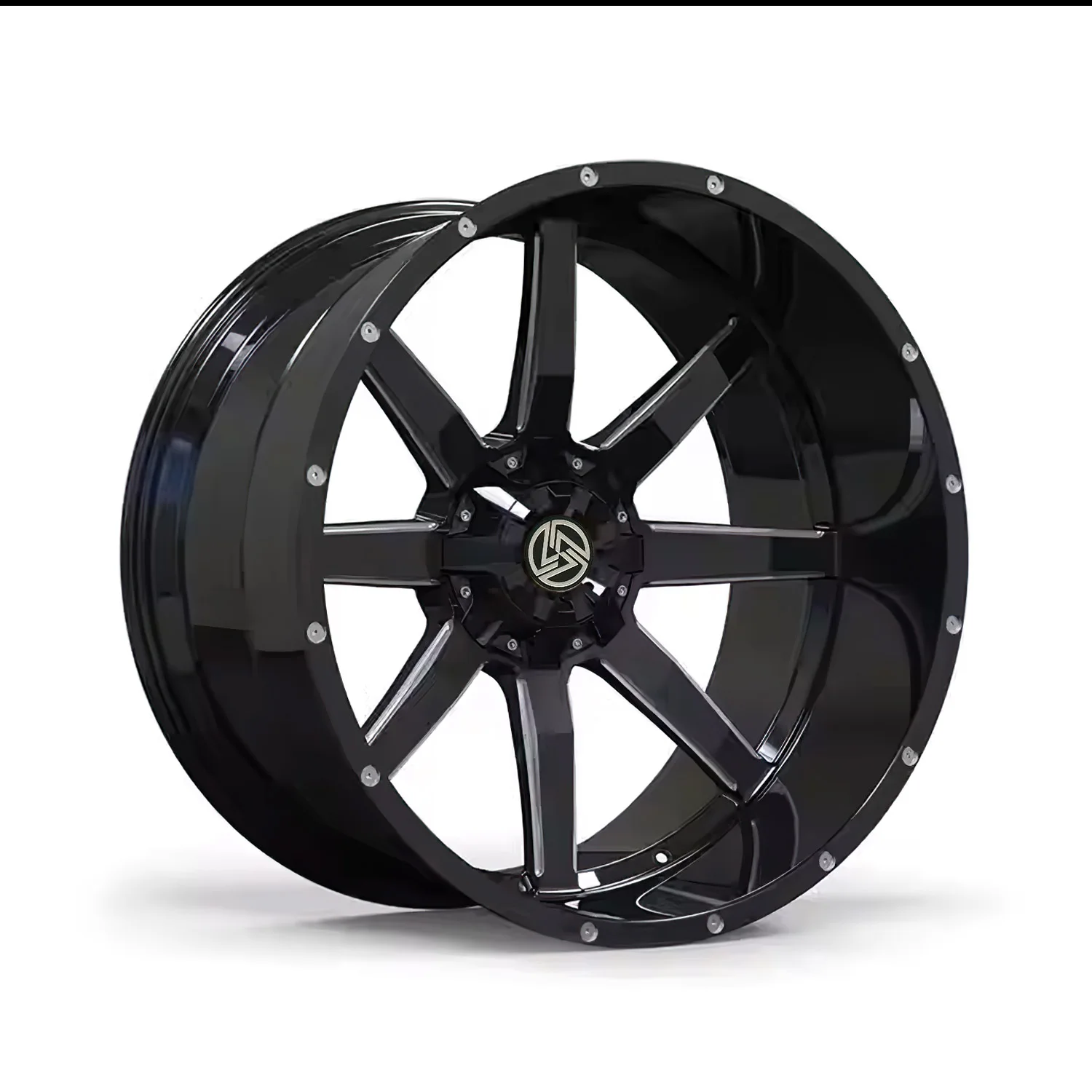 XL Custom 20x12 22x12 24 Inch 5x150 6x139.7 8x170 Off-road Deep Lip Dish Forged Wheels Rims for Sale Pickup Trucks F-150 Raptor - Image 5
