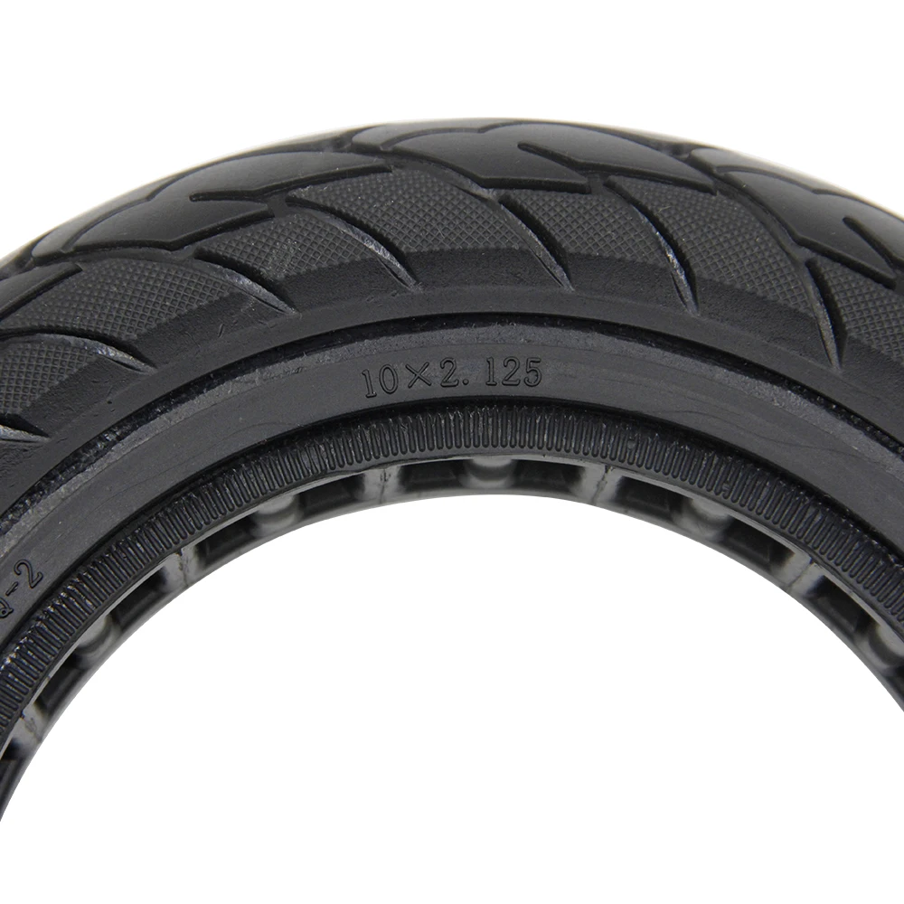 10x2.125 Non-Pneumatic Tyre Rubber Honeycomb Scooter Solid Tire for Nine Bot Electric Scooter Parts Accessories Patinet Electric