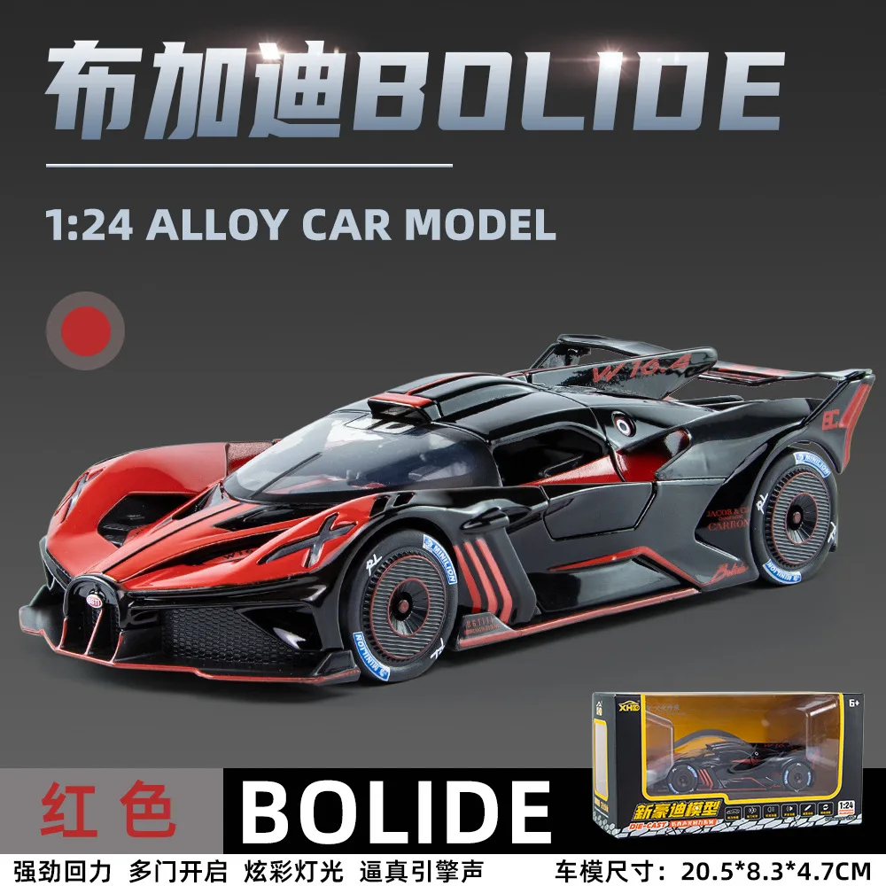 Mô Hình Xe Bugatti Bolide 124 Màu Xanh Đen