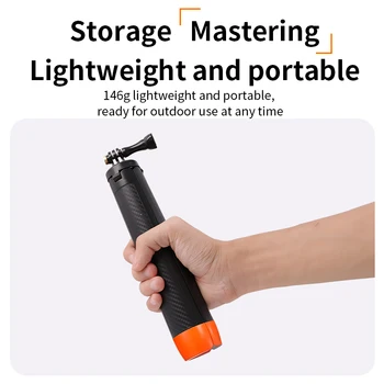 KALIOU High Quality C063 Portable Foldable  Gpro Extended Tripod  Sports Camera detail image
