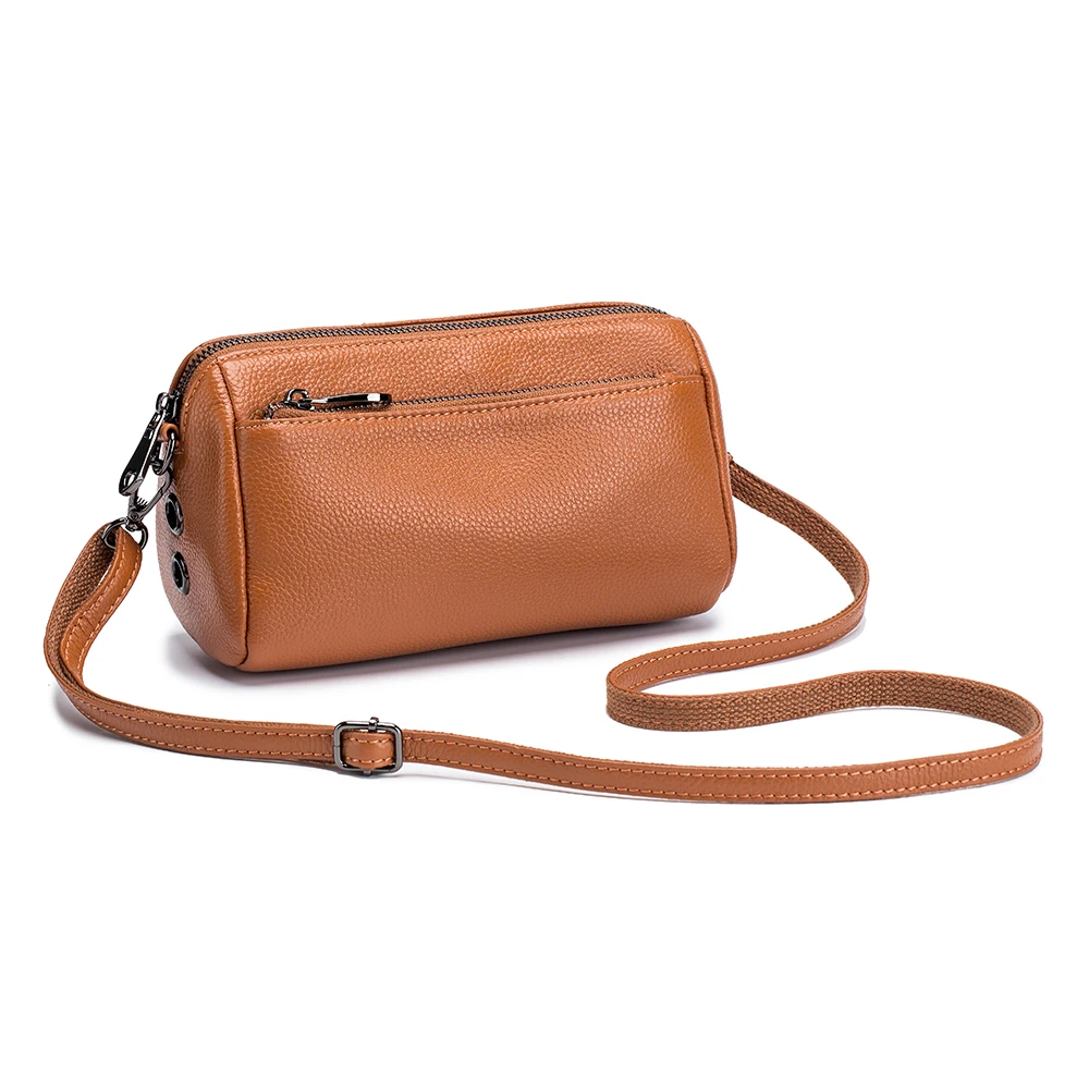 Pillow Soft leather shoulder and crossbody bag