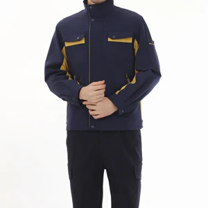 OEM Flame Retardant and Anti-Static Safety Uniform Workwear Suit Oil Gas Station Workers Uniform