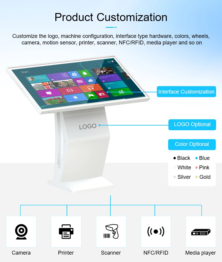 Смарт-сенсорный ЖК-экран с цифровым дисплеем 49 дюймов