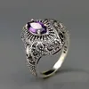 Ancient silver fuchsia