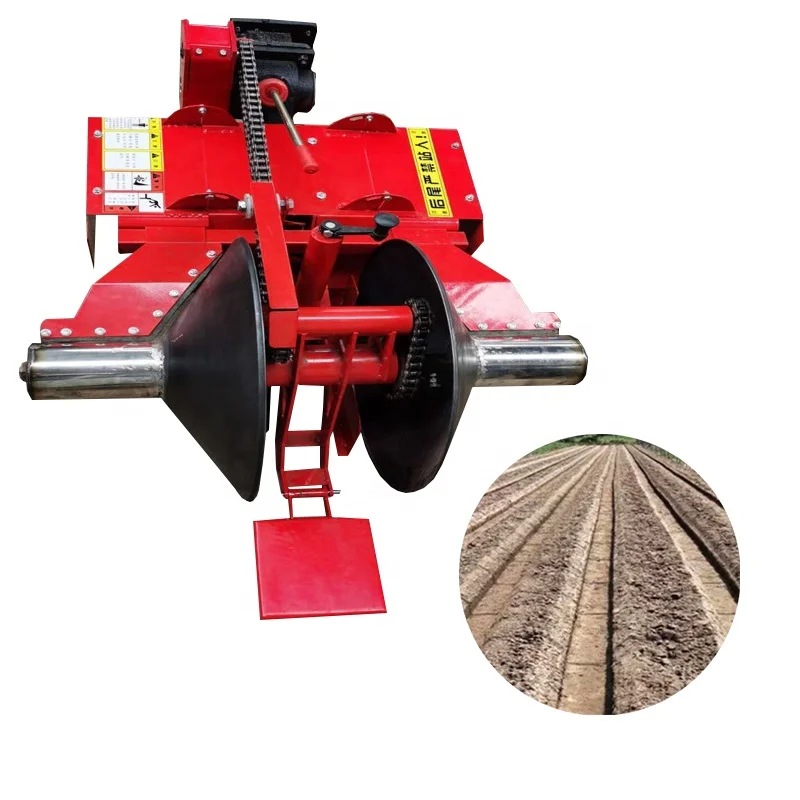 Farm Land Strawberry Ridge Making Machine Tractor Rear Cultivator Ridge Making Machine Agricultural Machinery Equipment