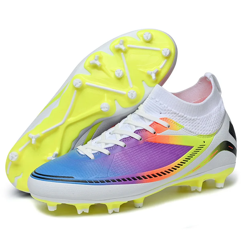 rainbow indoor soccer shoes