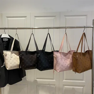 2026 Wholesale Fashion Tote Bags for Women Large Capacity Tote Ladies Messenger Bag with Zipper