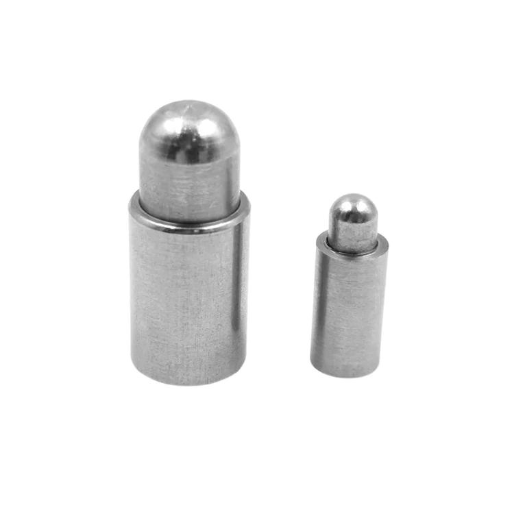 Short Type Micro Spring Plunger Pins with Flat Collar