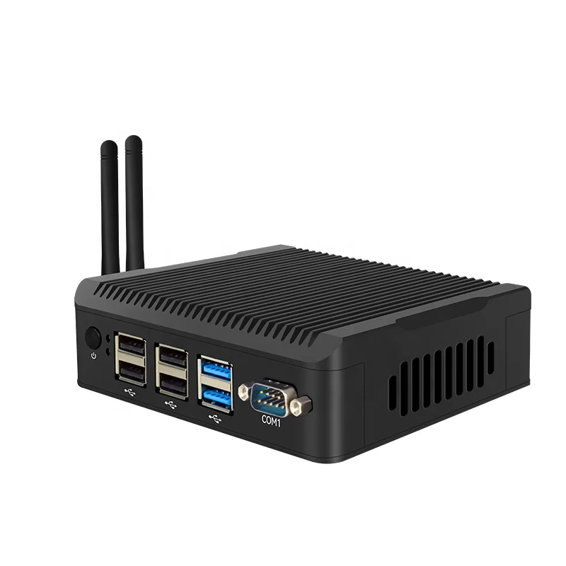YCTipc Industrial Fanless Aluminum IPC Quad Core N5095 N2940 N2840 Win11 Dual LAN RS232 Linux Mini Computer