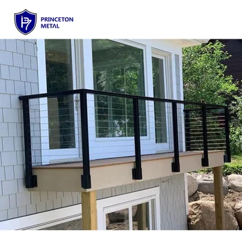 deck railings stainless cable railing with aluminum post