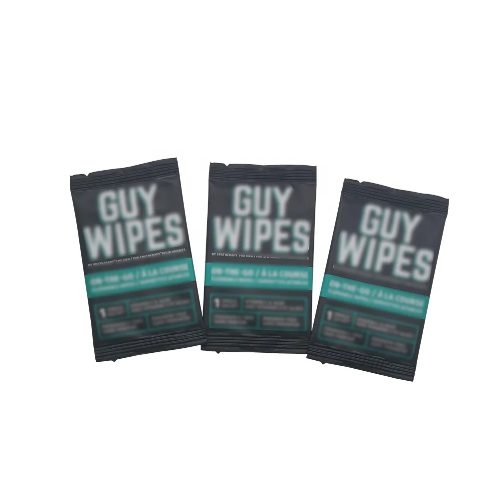 Environment Friendly 100 Biodegradable Guy Clean Flushable Wet Wipes