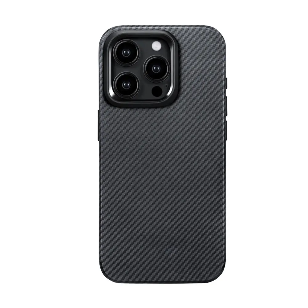 Laudtec Sjk747 Carbon Fiber Cell Phone Case Anti Fall Skin Friendly Luxury Pure Colour For Iphone 16 15 14 13 12 11 Plus Pro Max