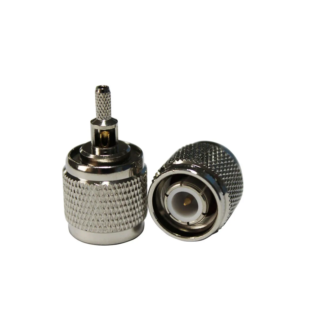 product tnc c j15 high performance full brass coaxial connector tnc male connector crimp rg174 rg316 cable-2