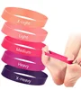 Pink finger arch training ring-set with resistance indicator